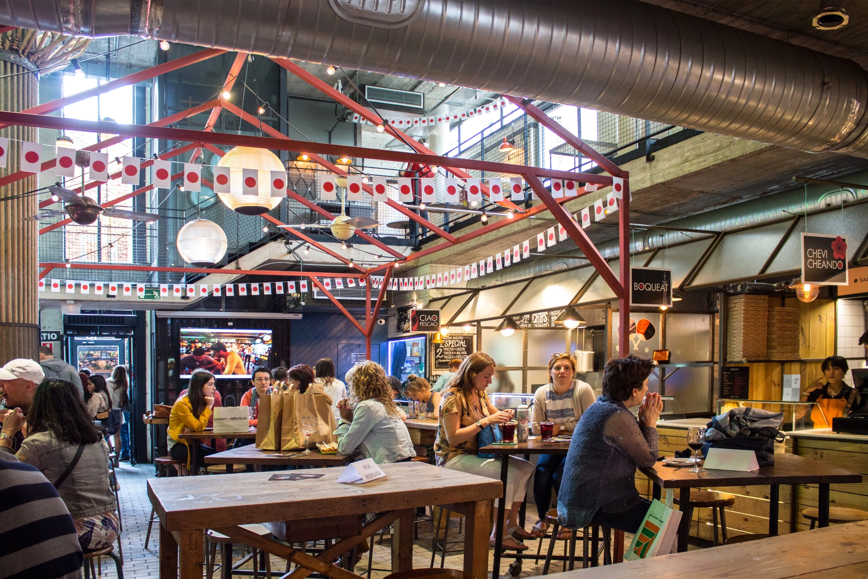 Mercado San Ildefonso en Madrid