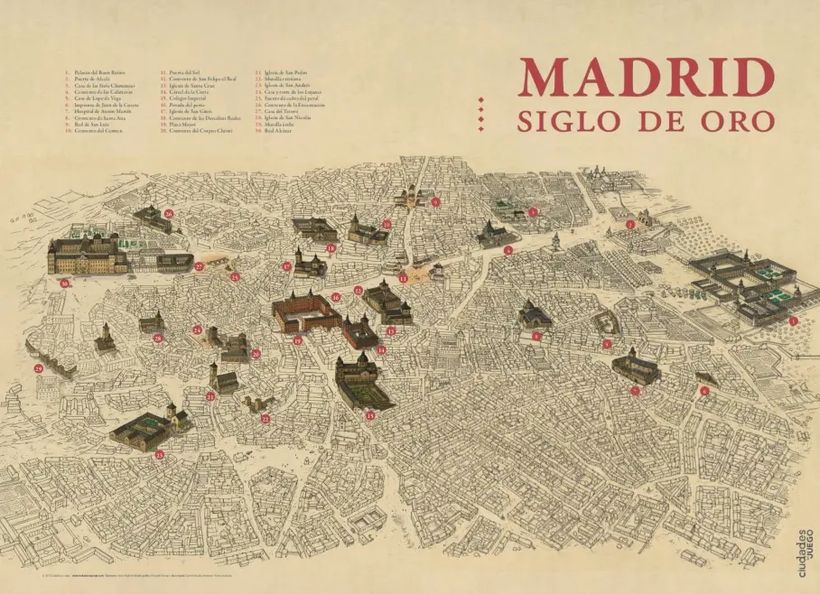 Planes gratis reviviendo el Siglo de Oro de Madrid