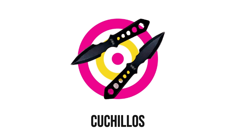 Lanza cuchillos en tu experiencia de tiro de hachas de Urban Safari Madrid