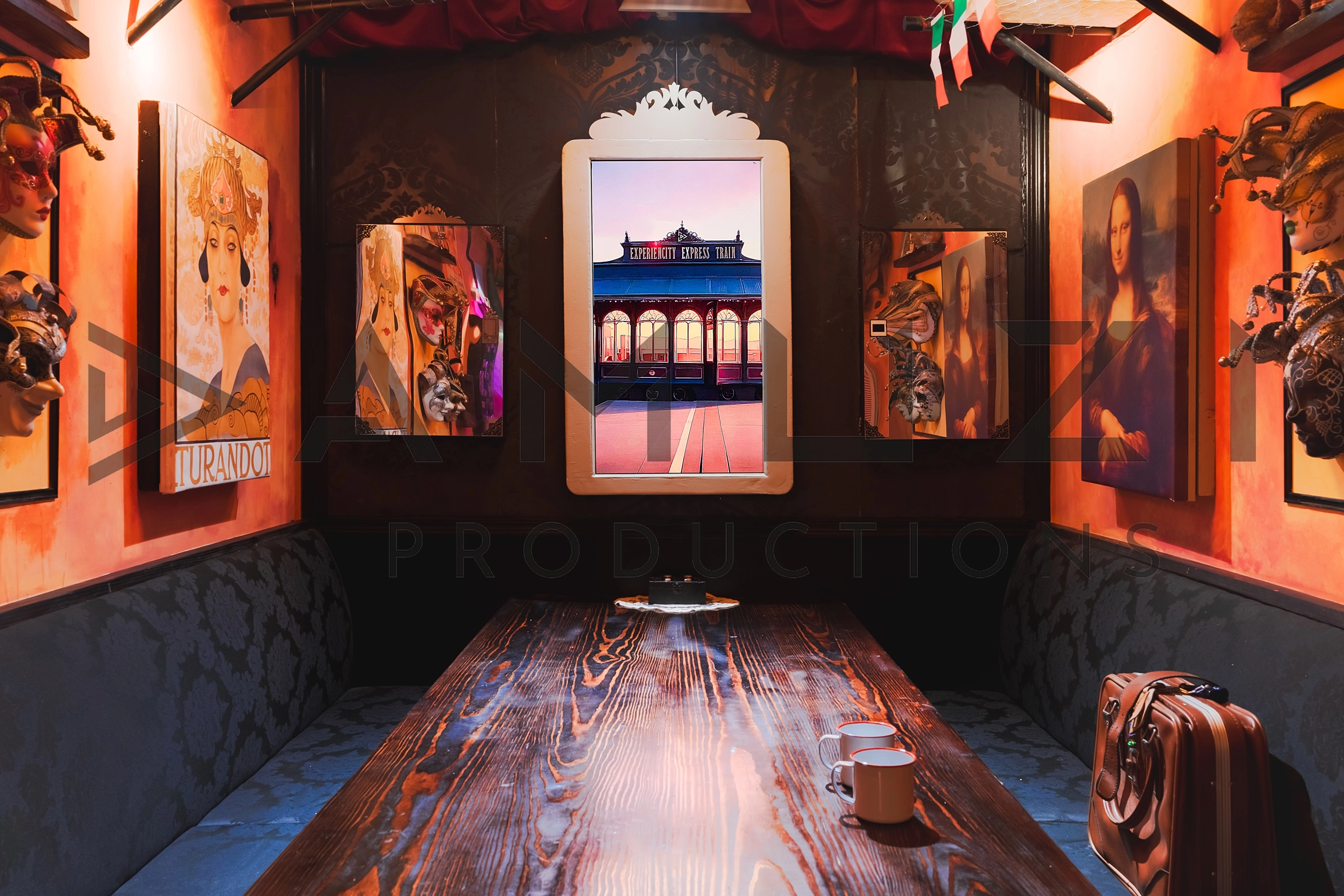 Vagón Italia - Gastroescaperoom - Planes románticos en pareja