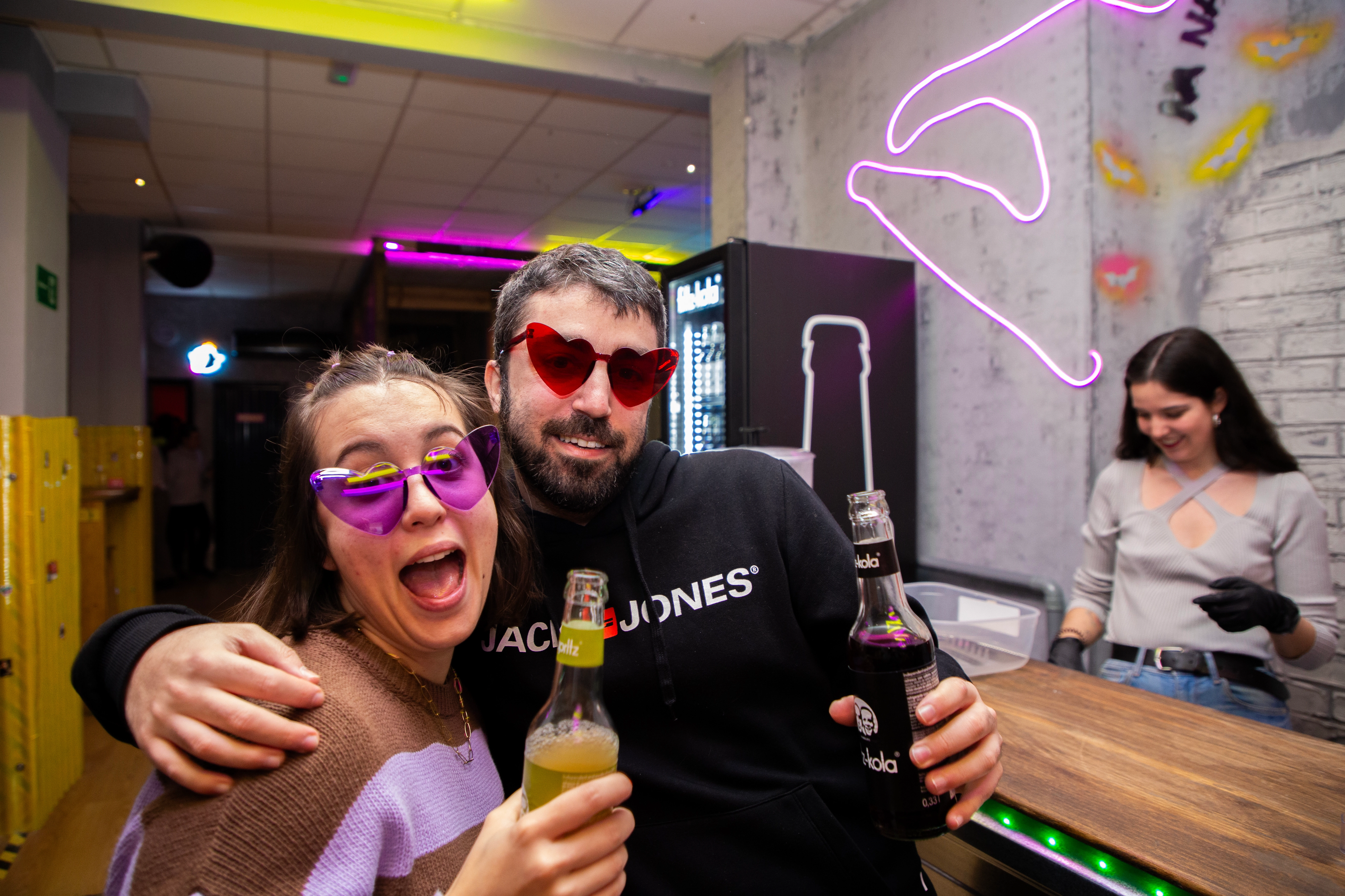 Tiro de hachas con bar en el centro de Madrid en Urban Safari